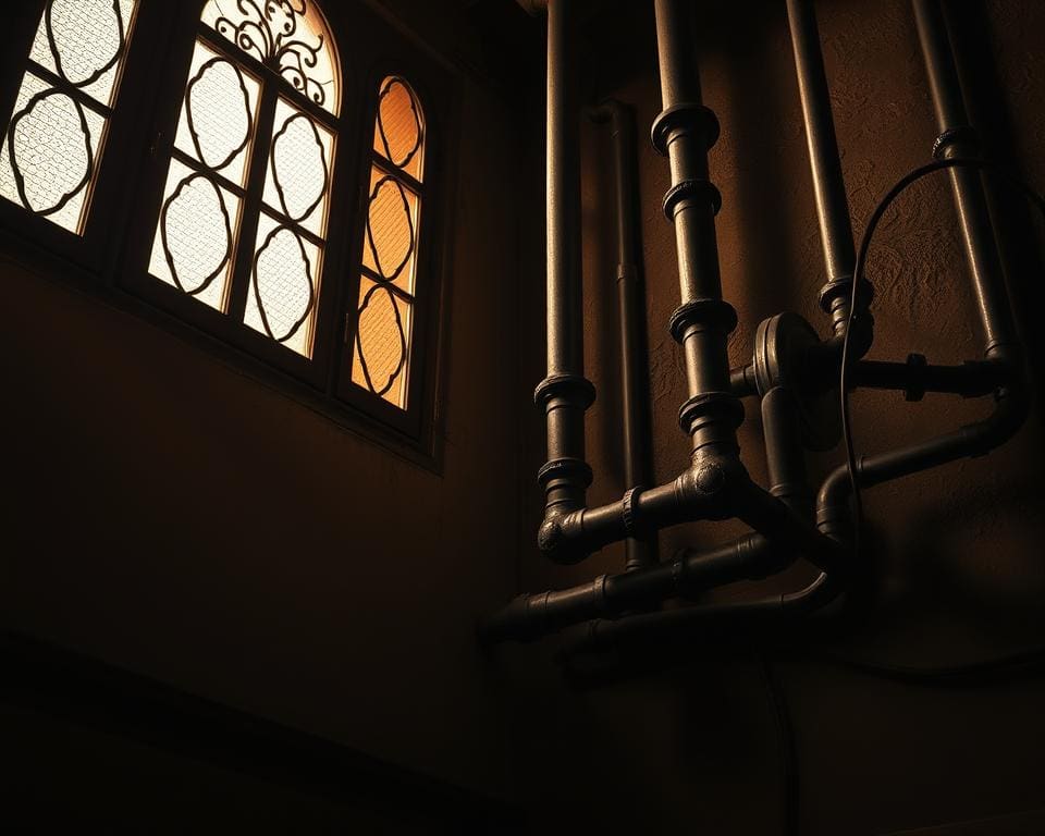 Rohrverkleidung Altbau