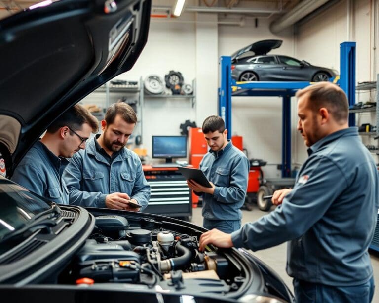 So arbeitet ein Kfz-Mechatroniker im Team