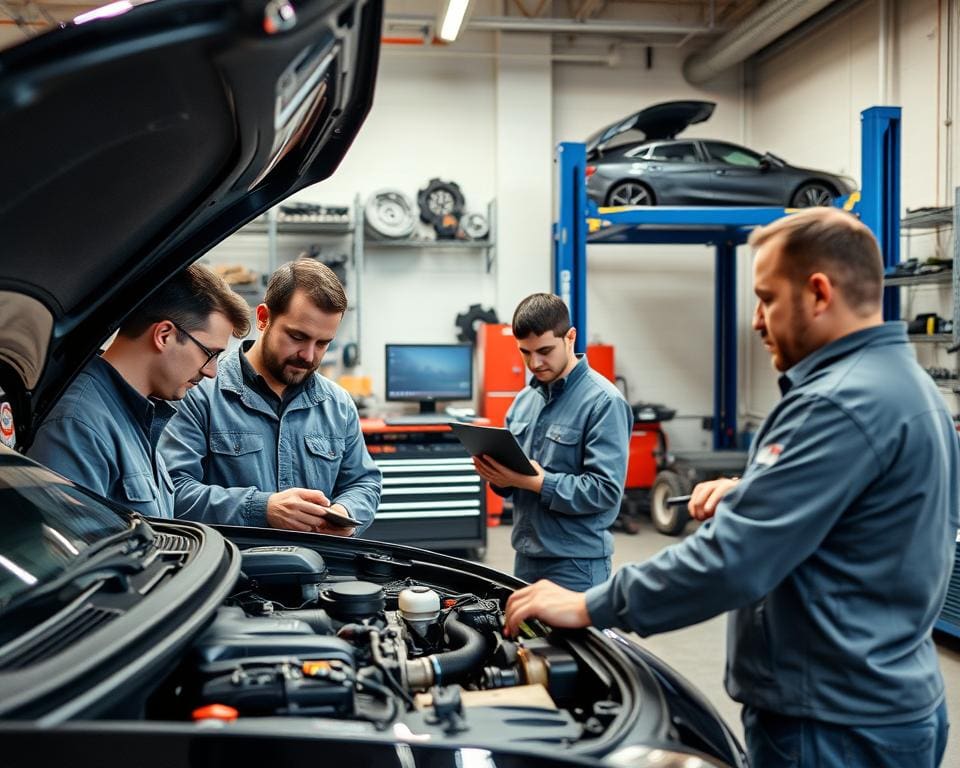 So arbeitet ein Kfz-Mechatroniker im Team