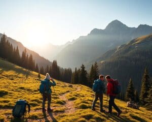 Wie plant man eine mehrtägige Wandertour?