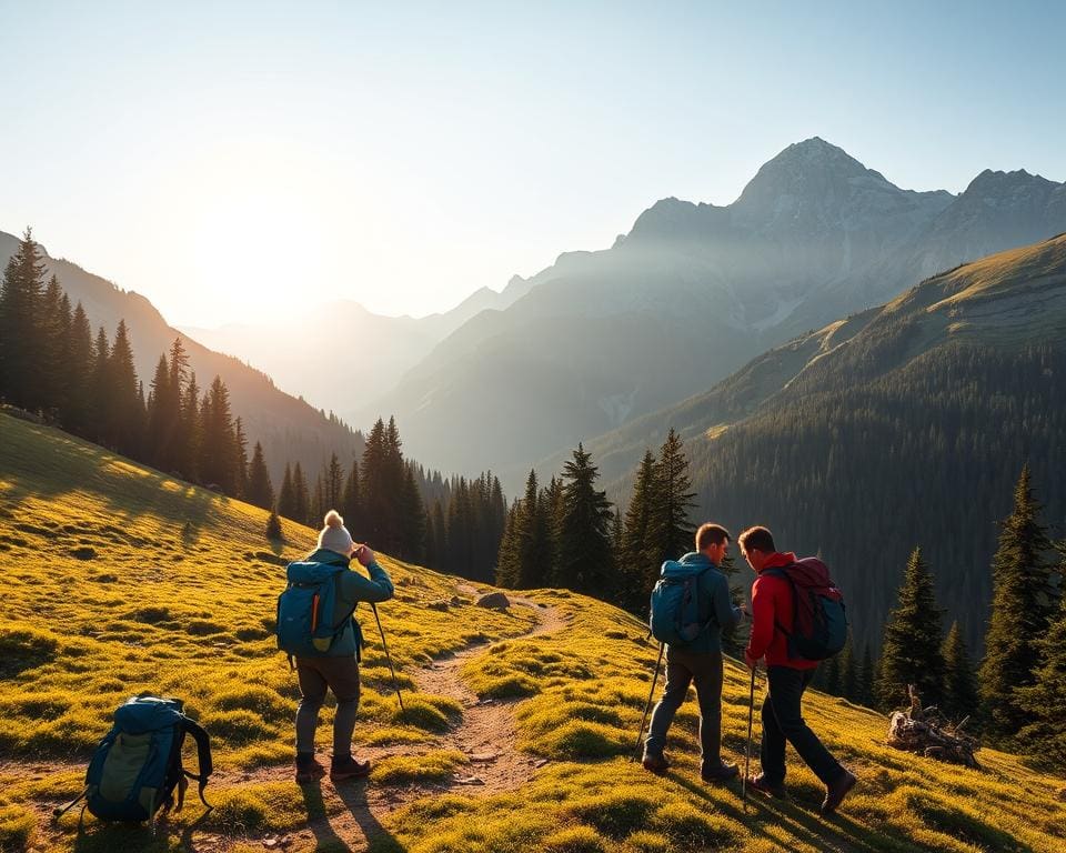 Wie plant man eine mehrtägige Wandertour?