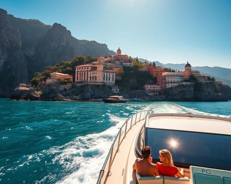 Wie reist man mit der Jacht entlang der Amalfi-Küste?