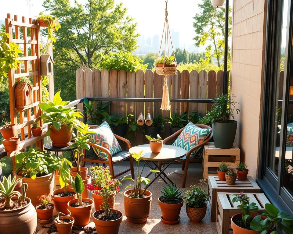 DIY-Projekte für Balkon und Terrasse