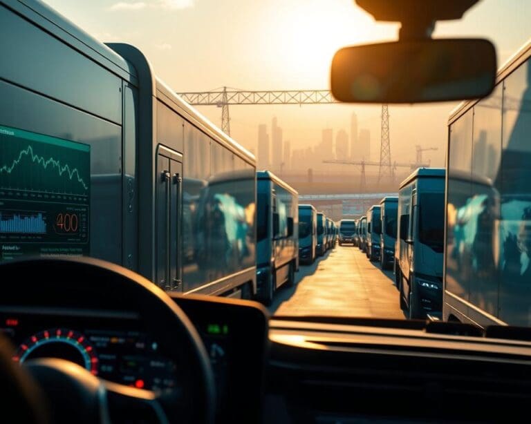 Digitale Flottensteuerung für E-Lkw