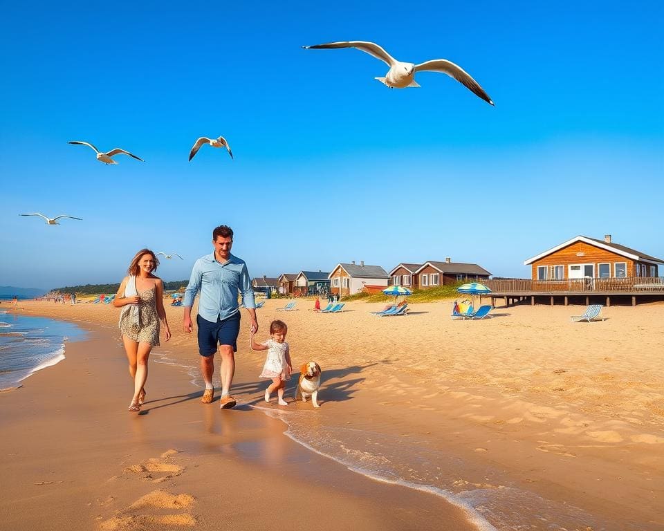 Familienurlaub Duhnen, Strandspaziergang Nordsee