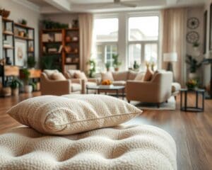 Gemütliche Sitzkissen für dein Wohnzimmer