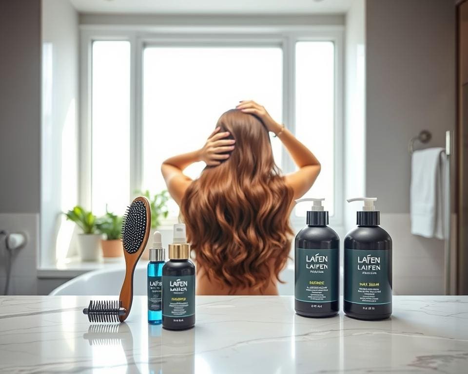 Haarpflege mit Laifen Produkten