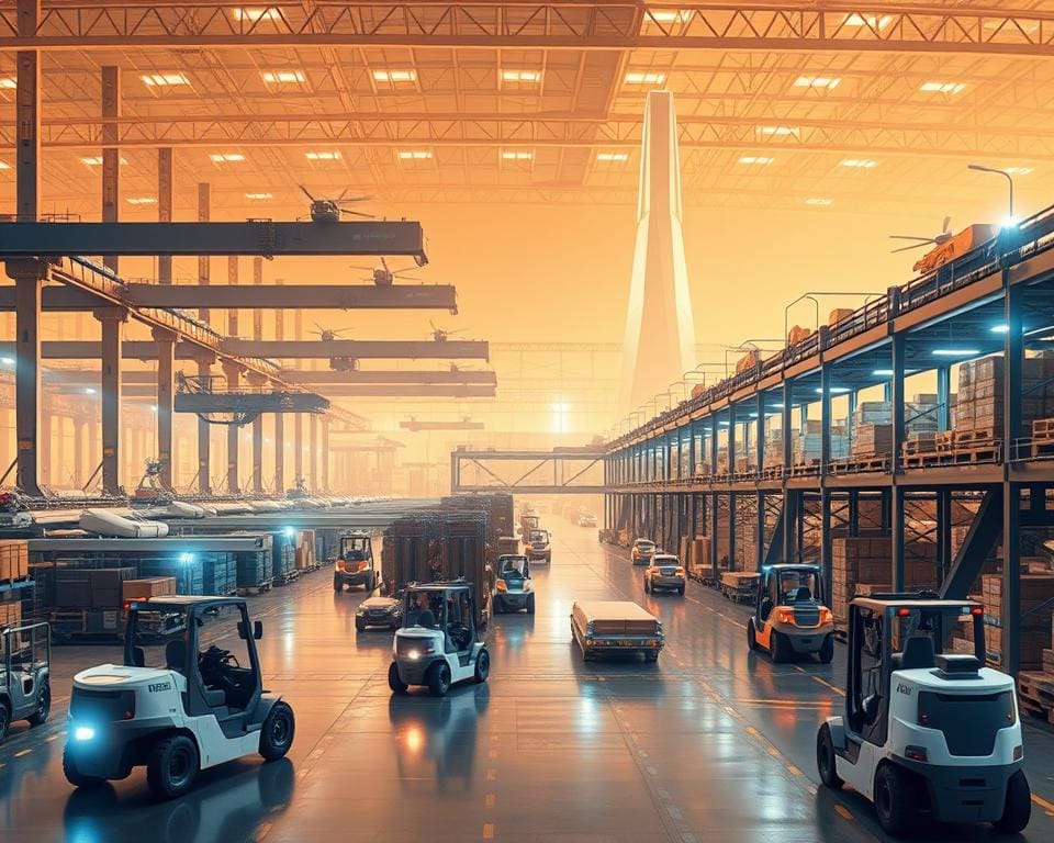 Innovative Logistiklösungen für Handel und Industrie
