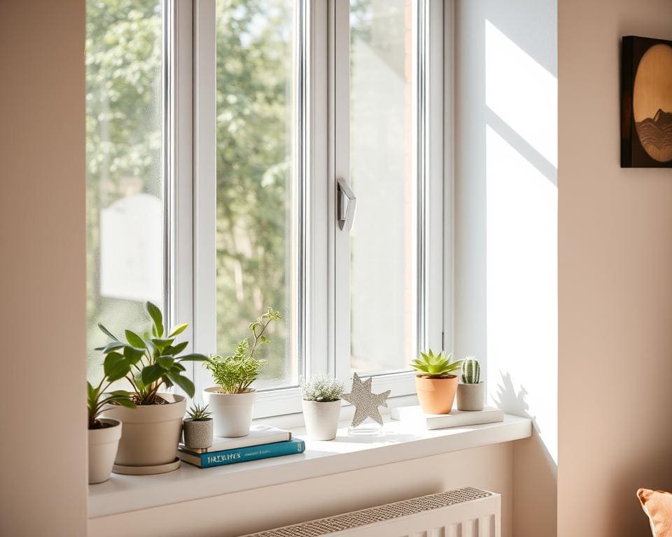Pflege von Fensterbänken