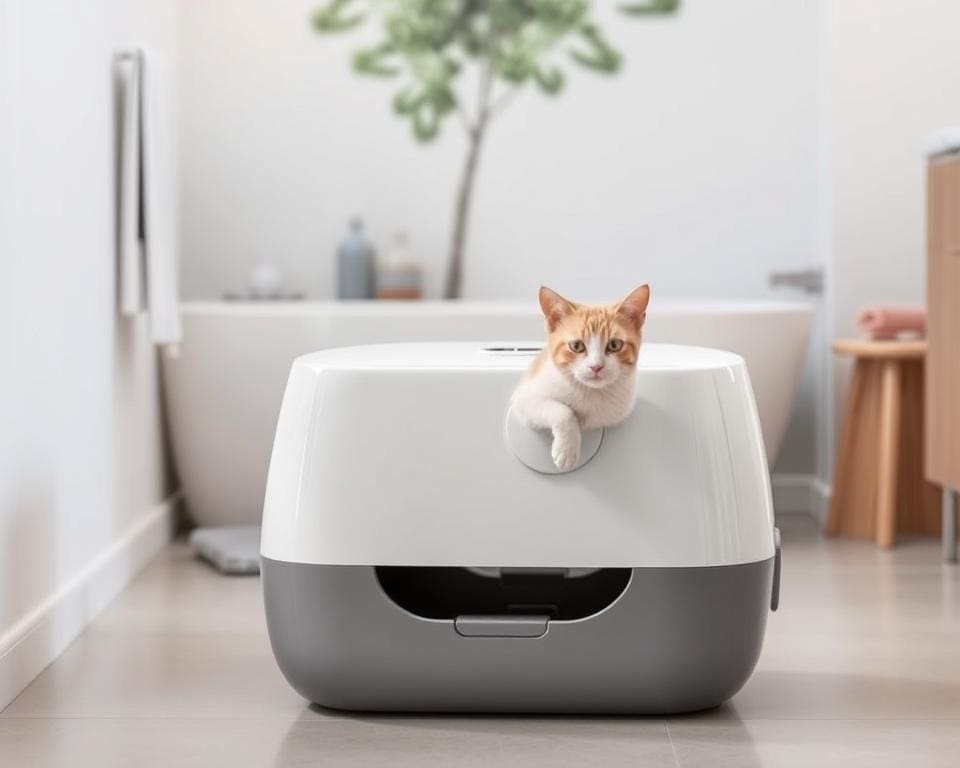 Selbstreinigende Katzentoiletten