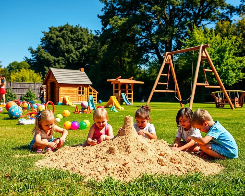 Spielwaren für drinnen und draußen
