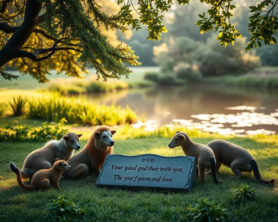 Trauersprüche Tiere – welche Worte spenden Kraft?
