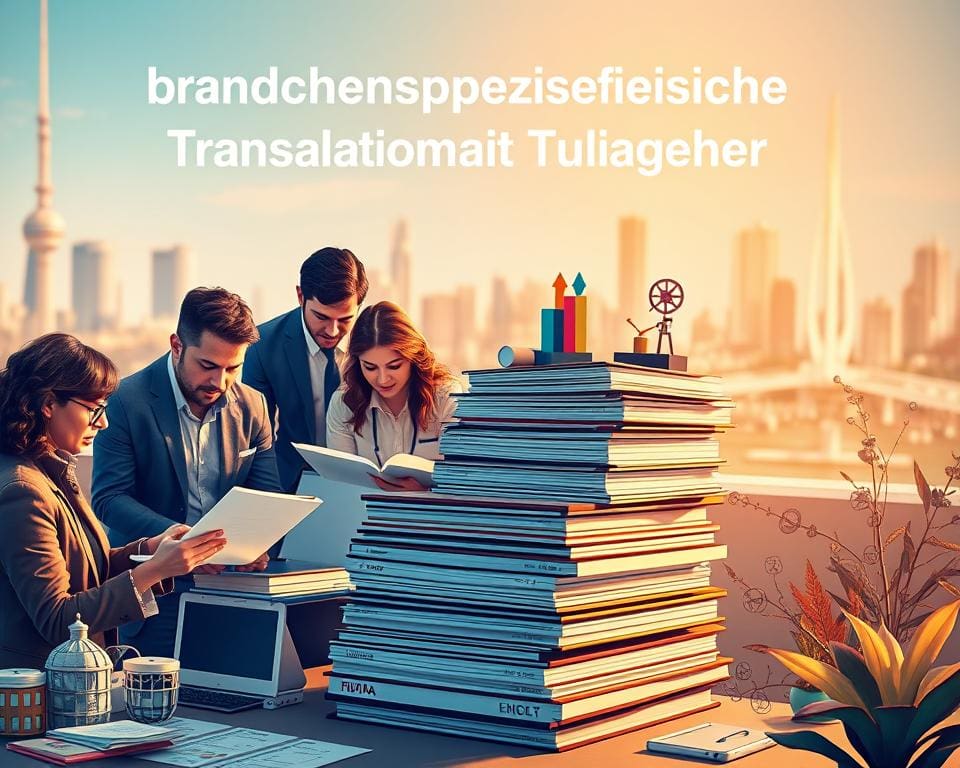 branchenspezifische Übersetzungen