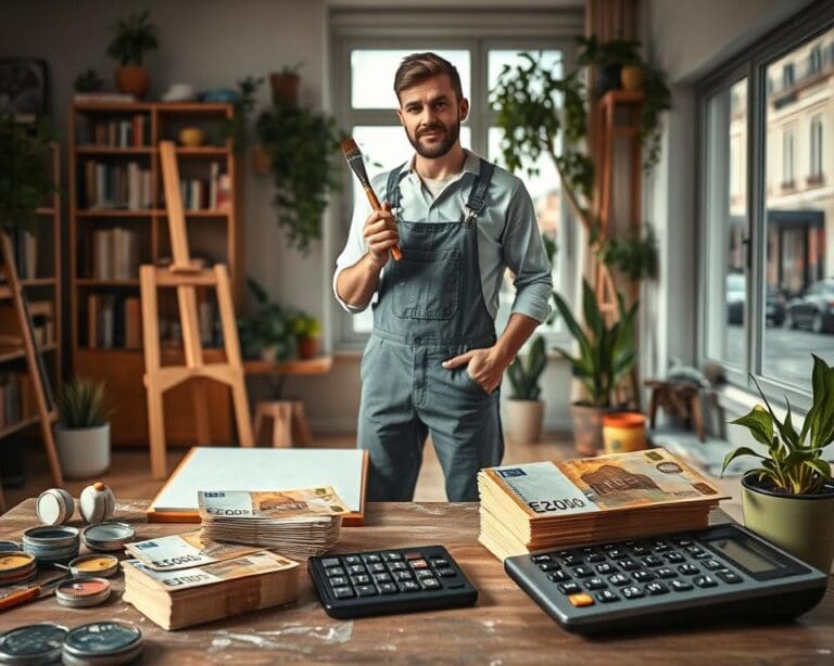 Was verdient ein Maler heute?