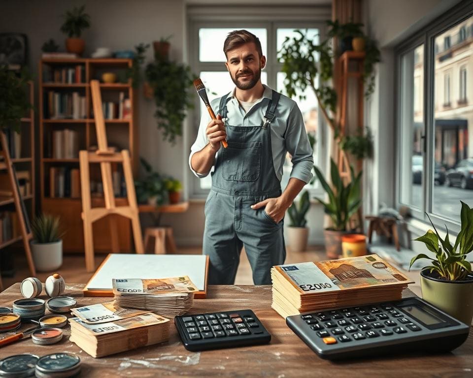 Was verdient ein Maler heute?