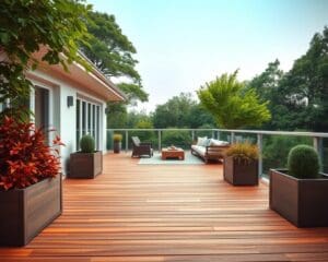 Welche Tipps helfen beim Anbau einer Terrasse?