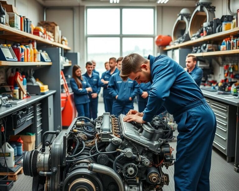 Wie funktioniert die Ausbildung zum Mechaniker?