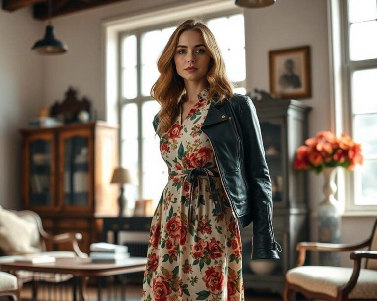 Wie kombiniert man Vintage mit moderner Kleidung?