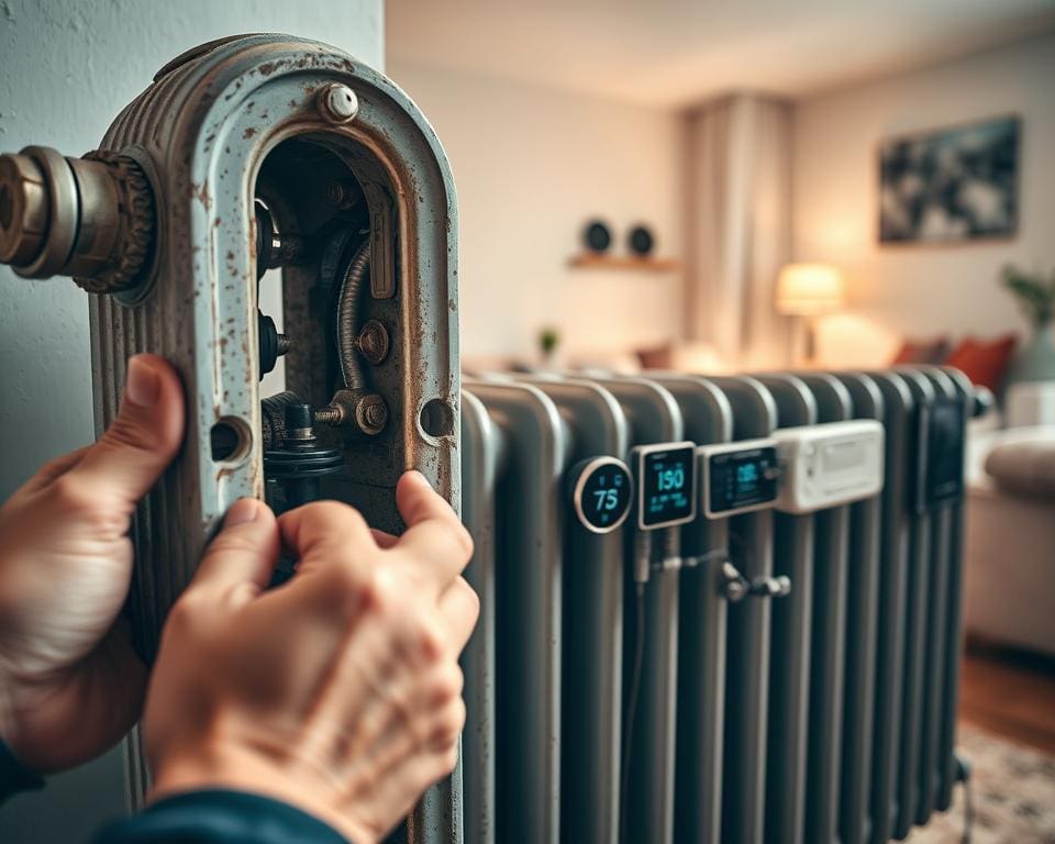 Wie modernisierst du alte Heizkoerper?