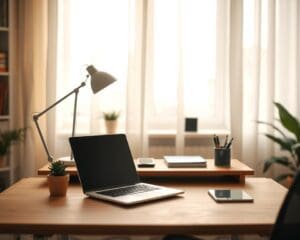 Wie organisiere ich meinen Schreibtisch minimalistisch?