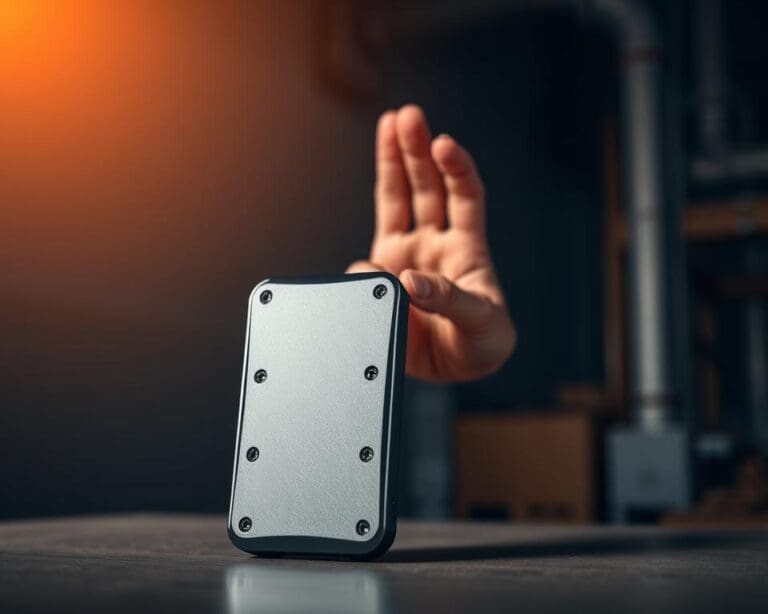Wie verhindert ein RFID Blocker das Auslesen von Daten?