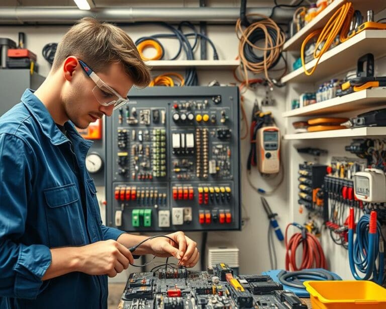 Wie wird man Elektriker?