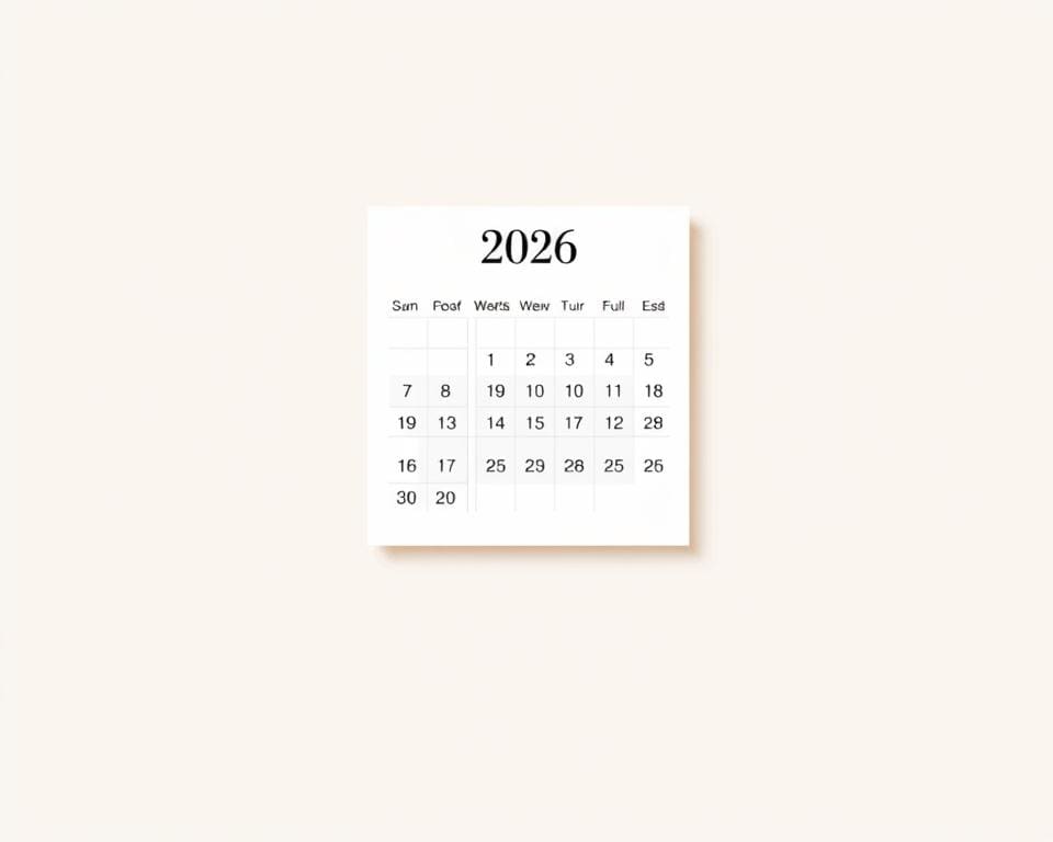 Wo gibt es einen kostenlosen Kalender 2026 zum Drucken?