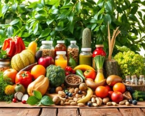 Welche Vitamine sind bei veganer Ernaehrung wichtig?