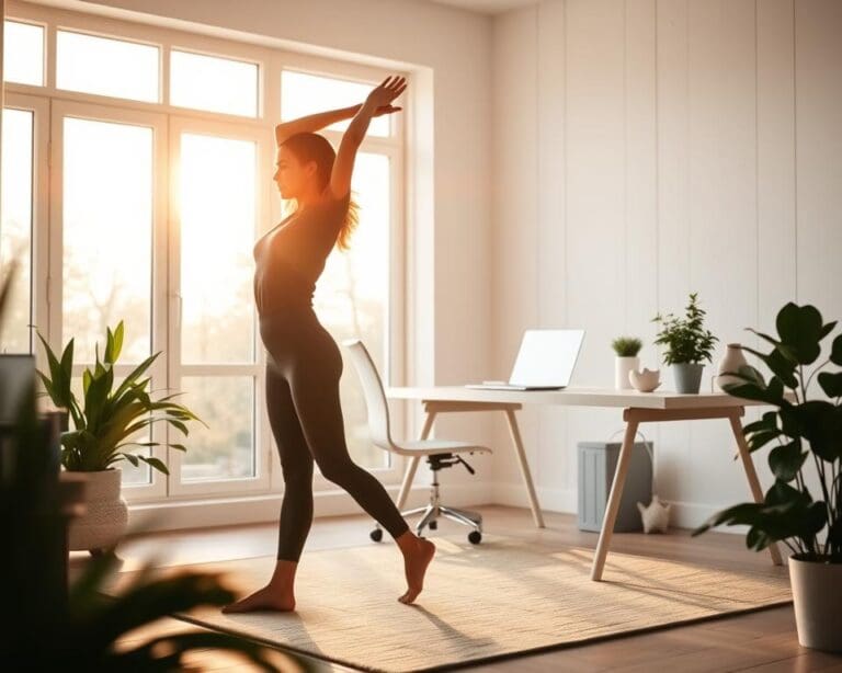 Wie bleibst du im Homeoffice in Bewegung?