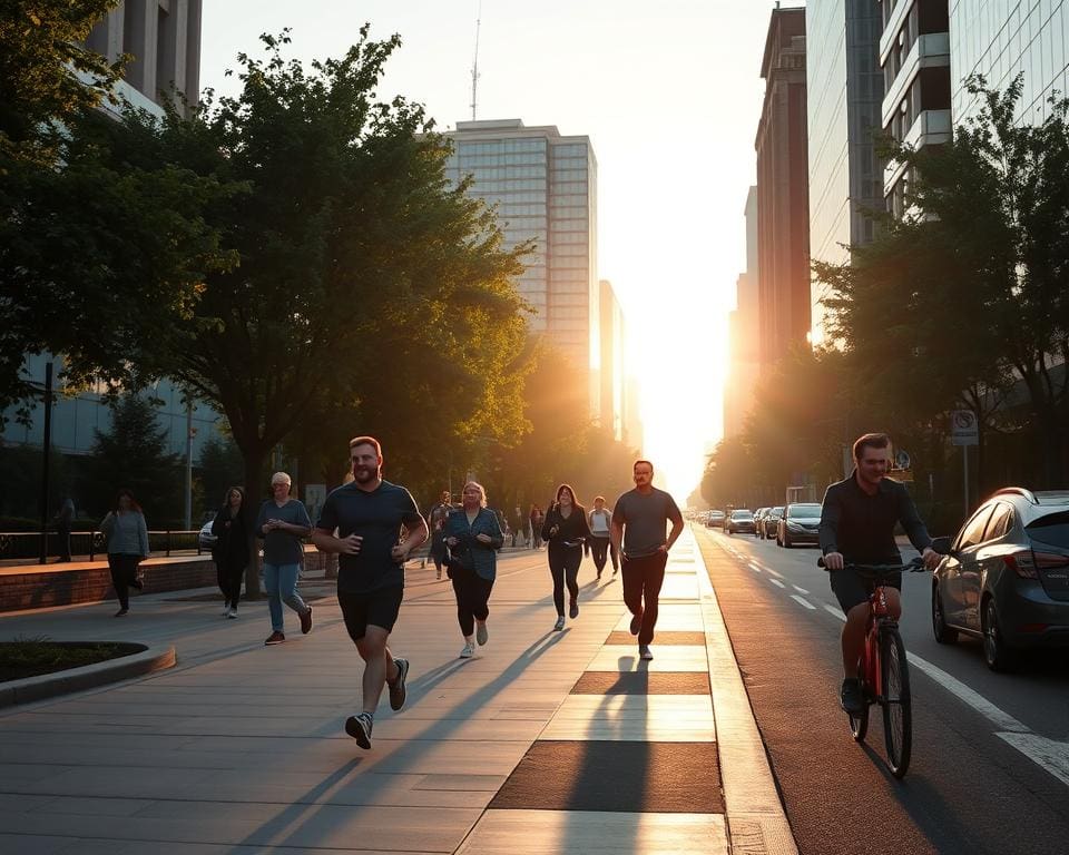 Wie sorgst du fuer ausreichend Bewegung im Alltag?