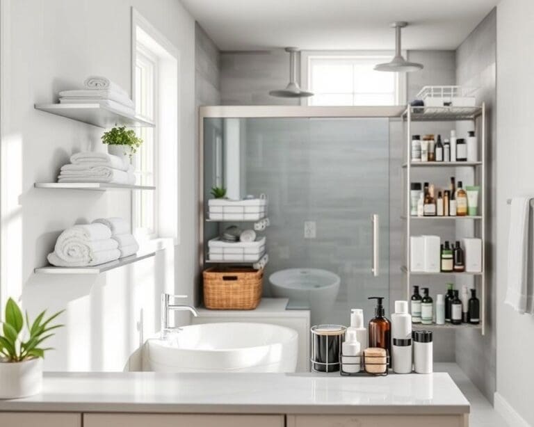 Wie strukturierst du das Bad für mehr Übersicht?