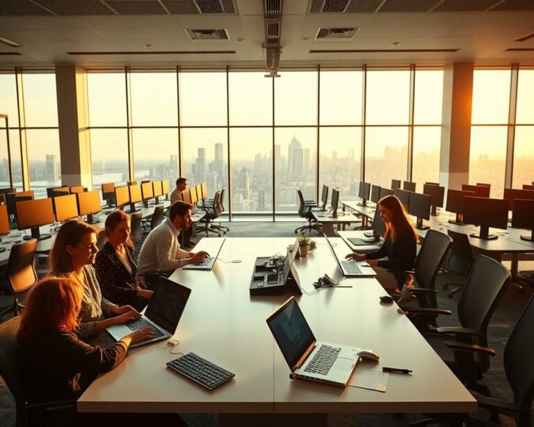 Wie verbessert Technik die Produktivität im Büro?