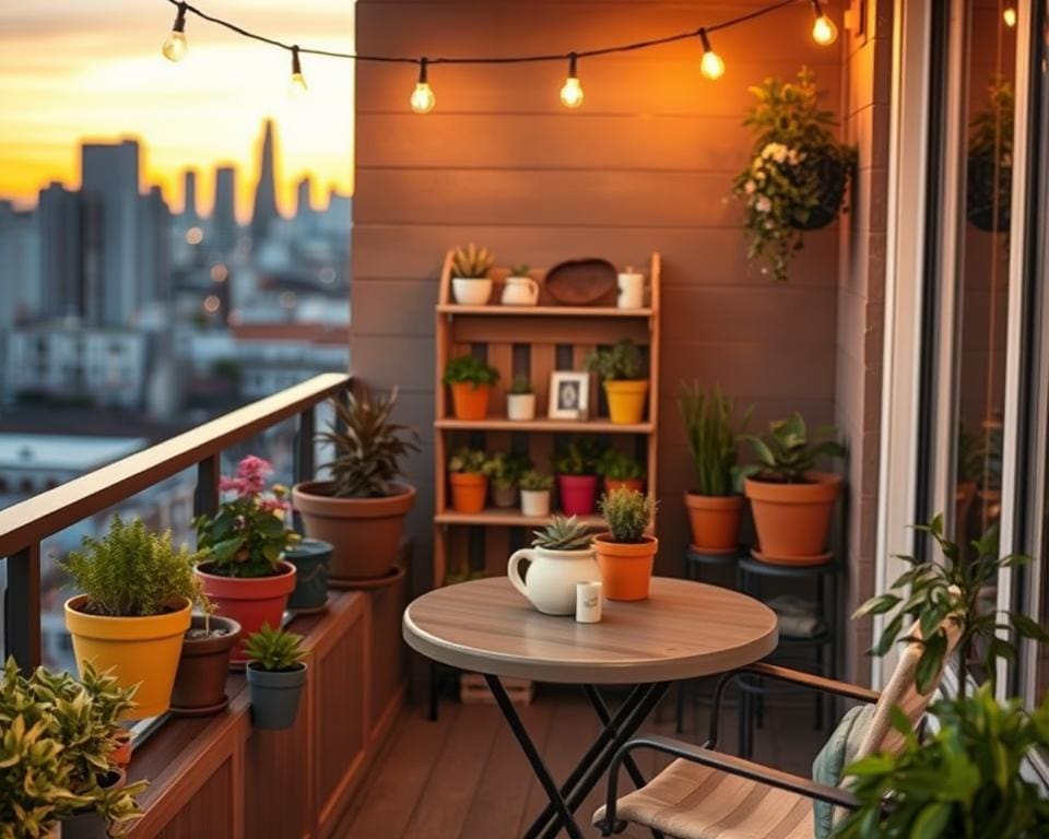 Wie wird ein Balkon mit wenig Budget wohnlich?