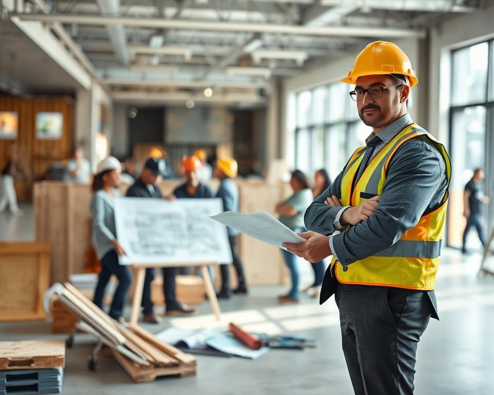 Was macht ein Bauleiter im Ladenbau?