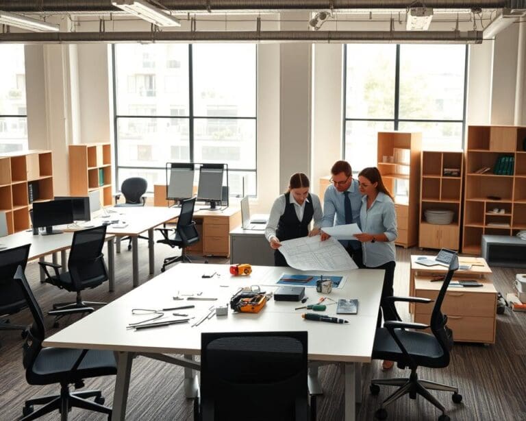 Was macht ein Montagebetrieb für Büros?