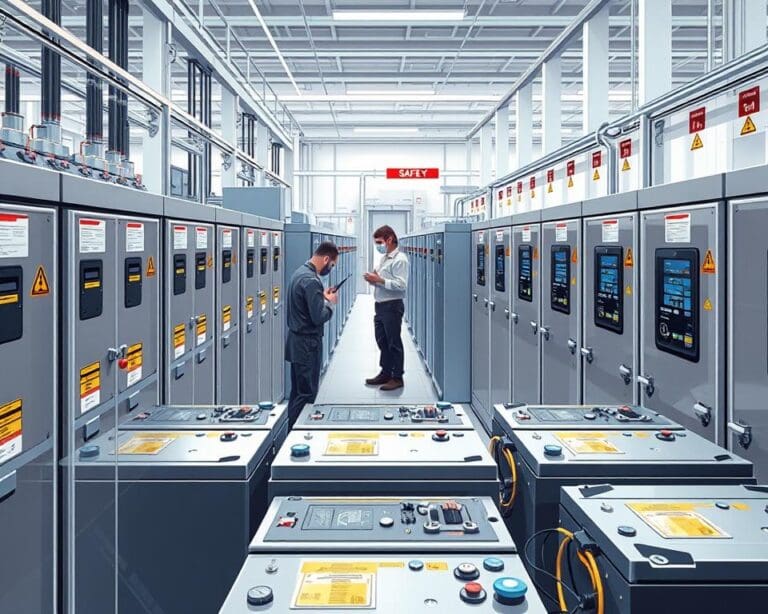 Welche Sicherheitsstandards gelten für Großbatteriesysteme?