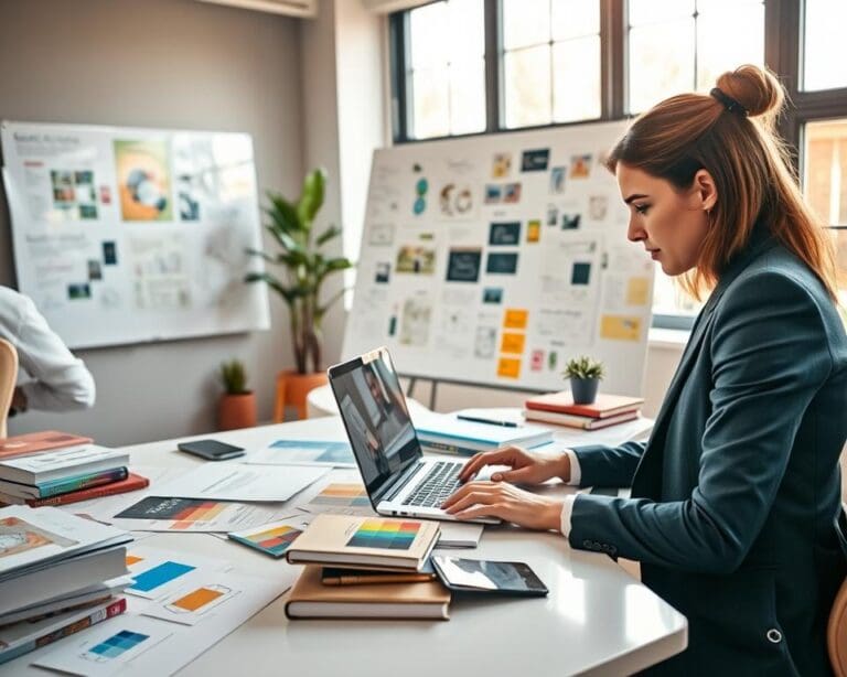 Wie arbeitet ein Branding-Experte an Markenidentitaet?