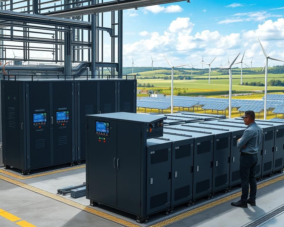 Wie erhöhen Großspeicher die Netzstabilität?