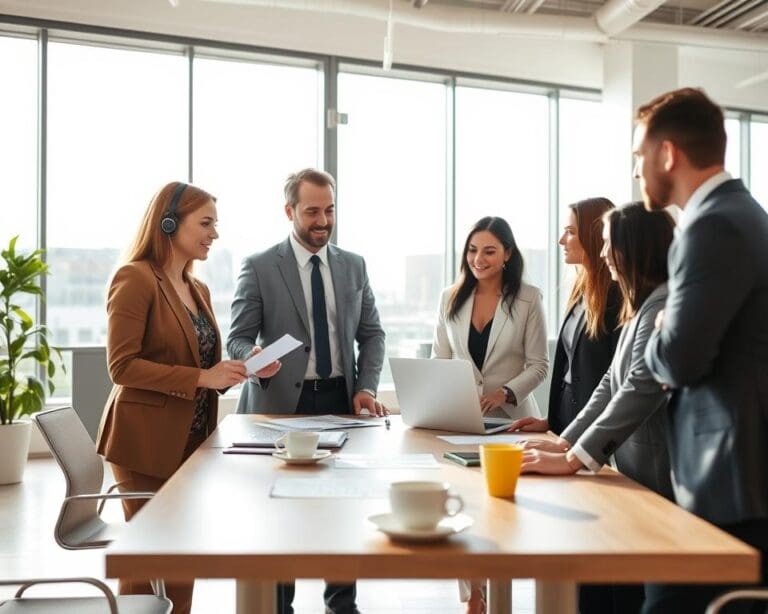 Wie hilft ein Kundenservice bei Geschäftskunden?