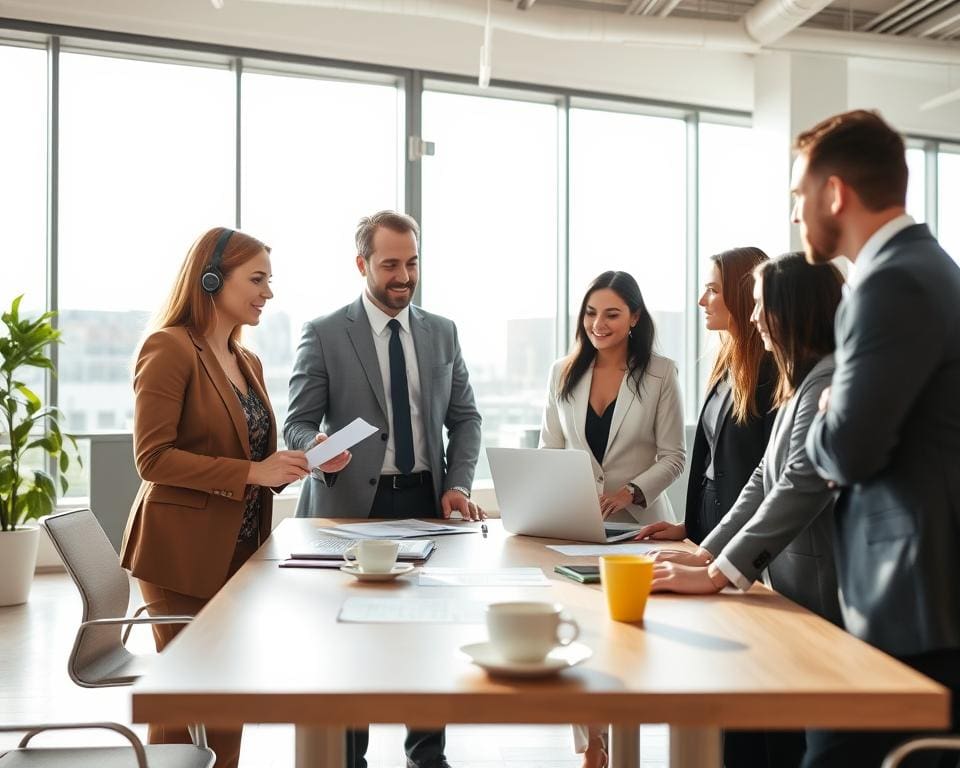 Wie hilft ein Kundenservice bei Geschäftskunden?