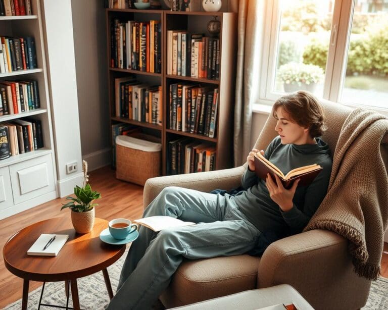 Wie wird Lesen Teil persönlicher Routinen?