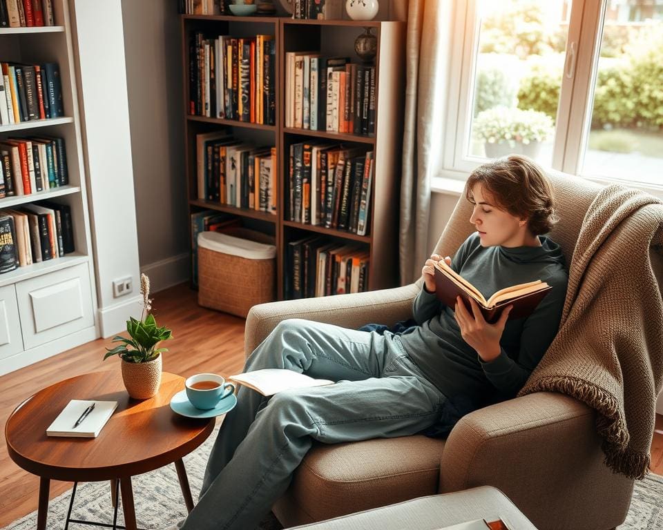 Wie wird Lesen Teil persönlicher Routinen?