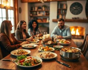 Warum sind gemütliche Abendessen so entspannend?