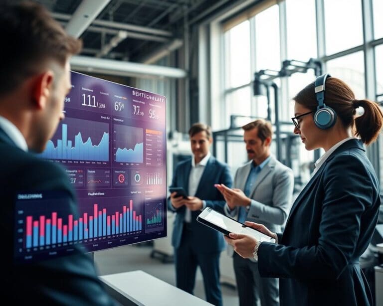 Was leisten intelligente Geräte in Betrieben?