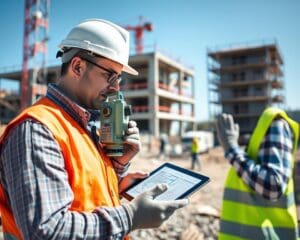 Was leistet ein Vermessungsingenieur auf Baustellen?