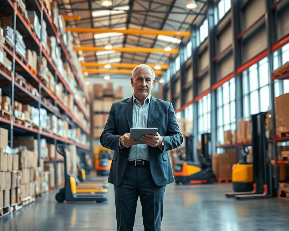 Was macht ein Lagerlogistikmanager?