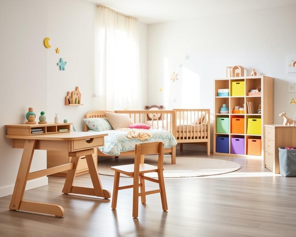 Welche Möbel wachsen mit dem Kind mit?