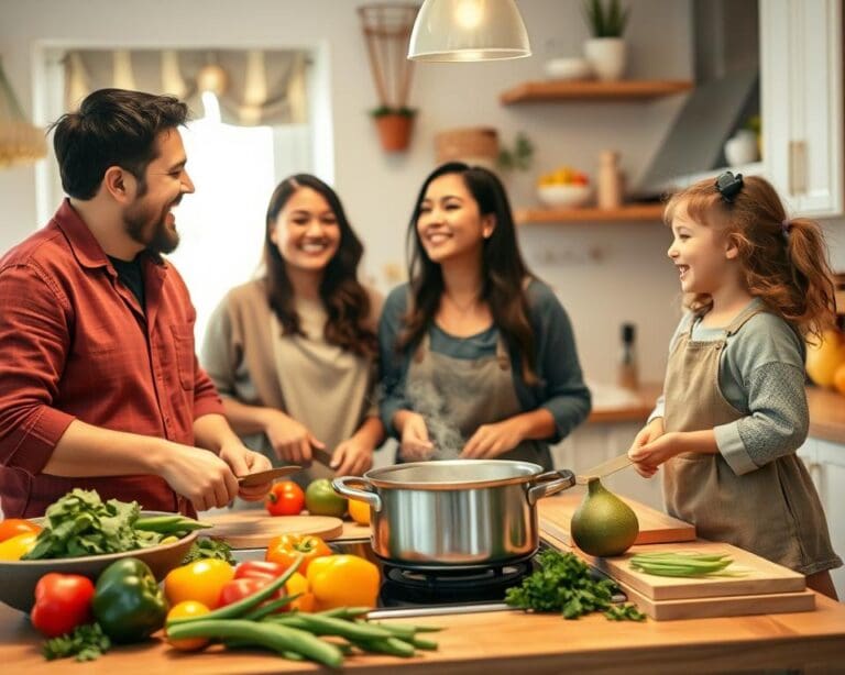 Wie fördert gemeinsames Kochen das Miteinander?
