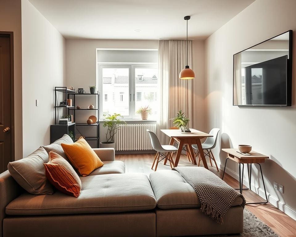 Wie richtet man kleine Räume funktional ein?
