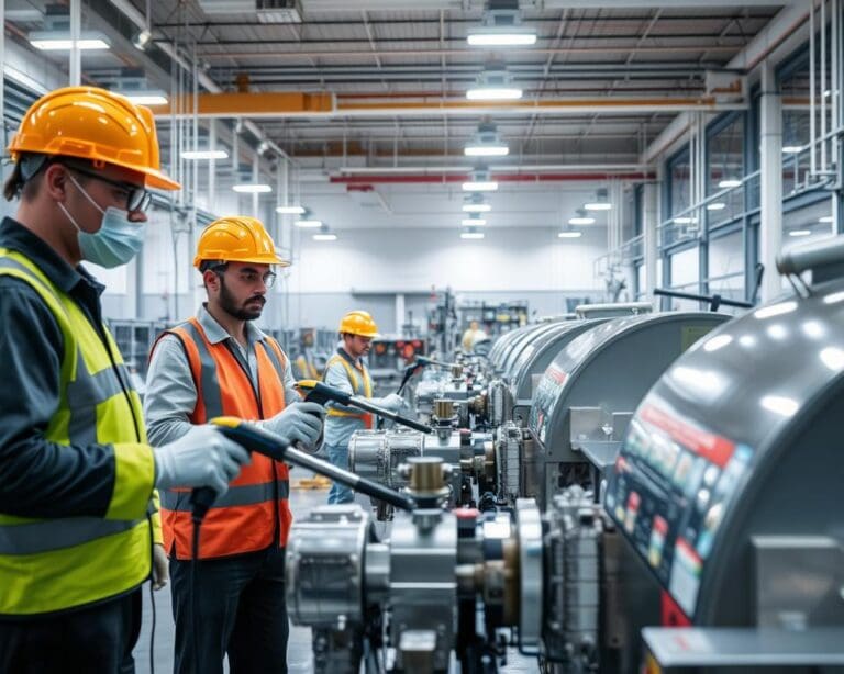 Wie sorgt professionelle Reinigung von Industrieanlagen für Sicherheit?